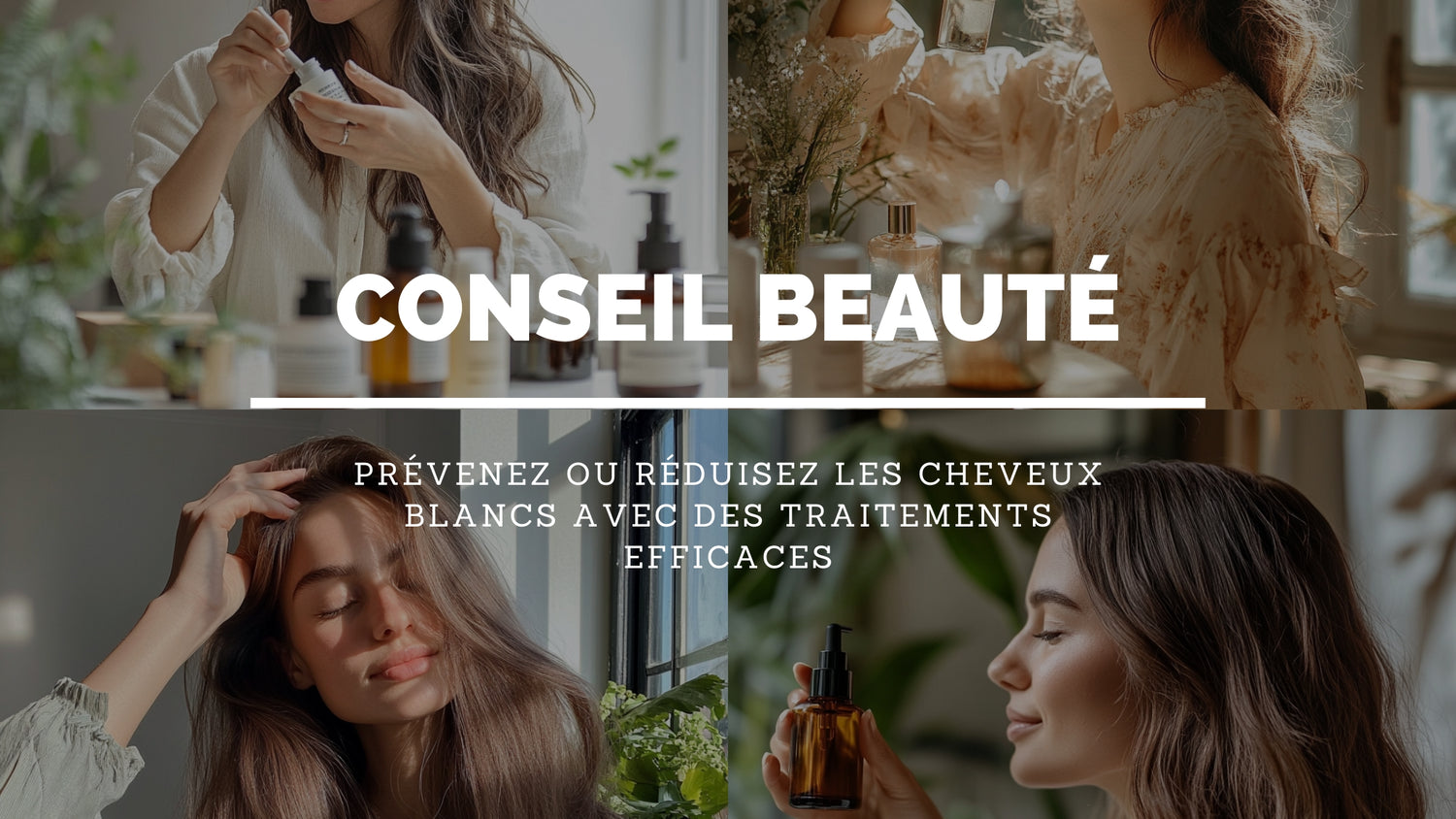 Quels sont les traitements efficaces pour prévenir ou réduire les cheveux blancs ?