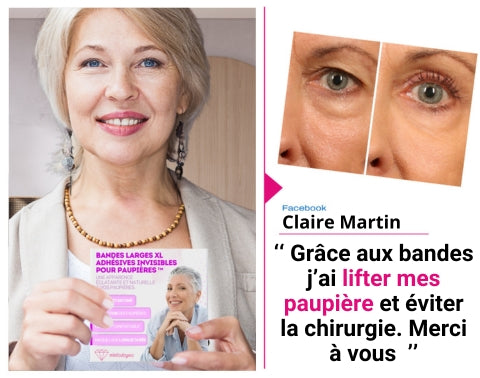 Bandes Adhésives Larges XL Invisibles Pour Paupières™