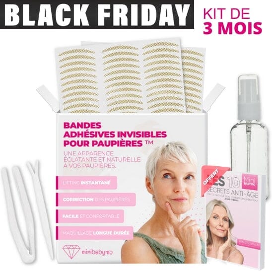 Black Friday | Bandes Adhésives Invisibles Pour Paupières™ - minibabymo