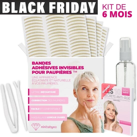 Black Friday | Bandes Adhésives Invisibles Pour Paupières™ - minibabymo