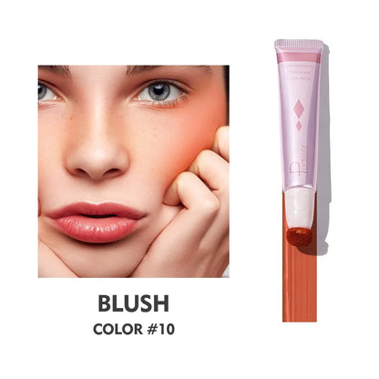 Produit de coloration liquide rose pour les lèvres, étiqueté ’Blush Color 