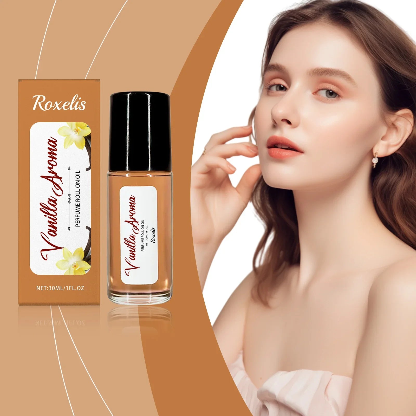 Flacon de parfum ou de fragrance Roxelis Vanilla Aroma.