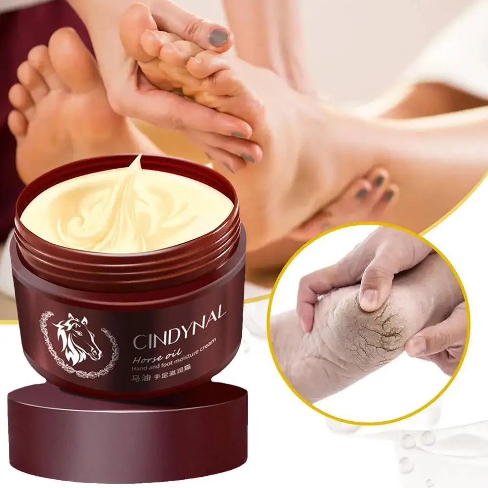 Pot de crème de massage Cindynal de couleur bourgogne avec couvercle blanc et crème visible à l’intérieur.