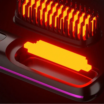 Module de mémoire vive d’ordinateur rouge brillant avec effets d’éclairage LED.